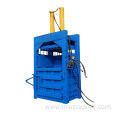 Vertical hydraulic baling press baler for clothes